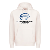 Pale Pink Crownline Boats Premium Hoodie - ArtMosaic