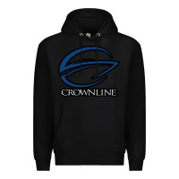 Black Crownline Boats Premium Hoodie - ArtMosaic