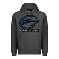 Charcoal Heather Crownline Boats Premium Hoodie - ArtMosaic