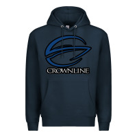 Navy Crownline Boats Premium Hoodie - ArtMosaic