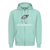 Seafoam allegedly Zipper Hoodie - Bettercallsaul