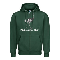 Sports Green allegedly Zipper Hoodie - Bettercallsaul