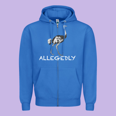 Allegedly Zipper Hoodie Designed By Bettercallsaul