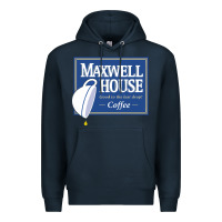 Navy maxwell house Premium Hoodie - ArtMosaic