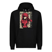 Black asuka evangelion Premium Hoodie - ArtMosaic
