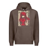 Coffee asuka evangelion Premium Hoodie - ArtMosaic