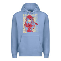 Colony Blue asuka evangelion Premium Hoodie - ArtMosaic