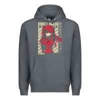 Rock asuka evangelion Premium Hoodie - ArtMosaic
