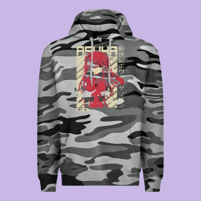 Asuka Evangelion Premium Hoodie Designed By Artmosaic