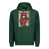 Sports Green asuka evangelion Premium Hoodie - ArtMosaic