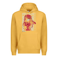 Mustard asuka evangelion Premium Hoodie - ArtMosaic