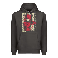 Smoke asuka evangelion Premium Hoodie - ArtMosaic