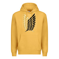 Mustard Shingekis no kyojinn Premium Hoodie - ArtMosaic