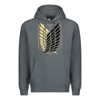 Rock Shingekis no kyojinn Premium Hoodie - ArtMosaic