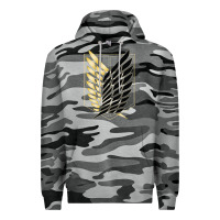 Slate Camo Shingekis no kyojinn Premium Hoodie - ArtMosaic