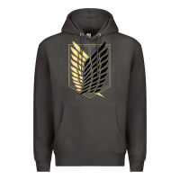 Smoke Shingekis no kyojinn Premium Hoodie - ArtMosaic