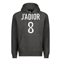 Charcoal Heather j’adior 8 Premium Hoodie - ArtMosaic