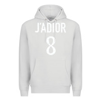 Dove Grey j’adior 8 Premium Hoodie - ArtMosaic