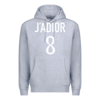 Heather Grey j’adior 8 Premium Hoodie - ArtMosaic