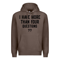 Coffee i have more than four questions Premium Hoodie - ArtMosaic