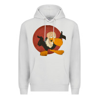 Dove Grey beaky buzzard 1 Premium Hoodie - ArtMosaic