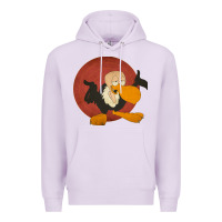 Lilac beaky buzzard 1 Premium Hoodie - ArtMosaic