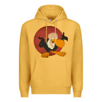 Mustard beaky buzzard 1 Premium Hoodie - ArtMosaic