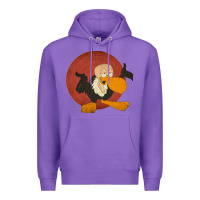 Purple beaky buzzard 1 Premium Hoodie - ArtMosaic