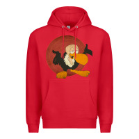 Red beaky buzzard 1 Premium Hoodie - ArtMosaic