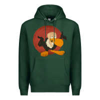 Sports Green beaky buzzard 1 Premium Hoodie - ArtMosaic
