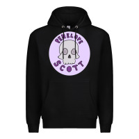 Black Penelope Scott Skeleton Premium Hoodie - ArtMosaic