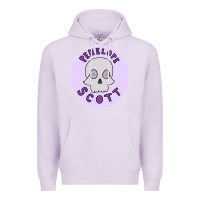 Lilac Penelope Scott Skeleton Premium Hoodie - ArtMosaic