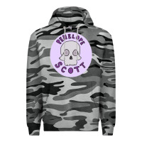 Slate Camo Penelope Scott Skeleton Premium Hoodie - ArtMosaic