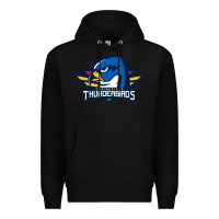 Black springfield thunderbirds Premium Hoodie - ArtMosaic