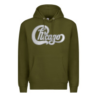 Army Green Chicago Transit Authority Premium Hoodie - ArtMosaic