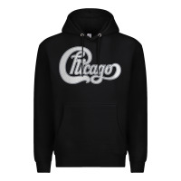 Black Chicago Transit Authority Premium Hoodie - ArtMosaic