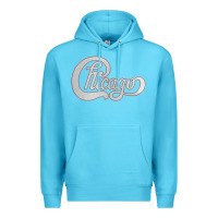 Ocean Blue Chicago Transit Authority Premium Hoodie - ArtMosaic