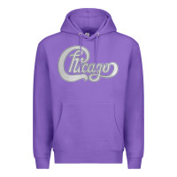 Purple Chicago Transit Authority Premium Hoodie - ArtMosaic