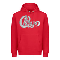 Red Chicago Transit Authority Premium Hoodie - ArtMosaic