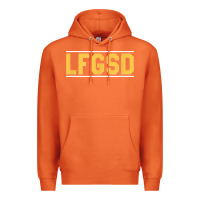 Carrot Exclusive Brown LFGSD Official Fun Design T Shirt Premium Hoodie - ArtMosaic