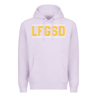 Lilac Exclusive Brown LFGSD Official Fun Design T Shirt Premium Hoodie - ArtMosaic