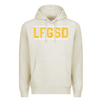 Oatmeal Heather Exclusive Brown LFGSD Official Fun Design T Shirt Premium Hoodie - ArtMosaic