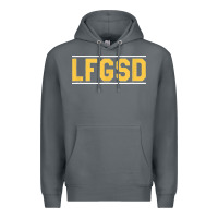 Rock Exclusive Brown LFGSD Official Fun Design T Shirt Premium Hoodie - ArtMosaic