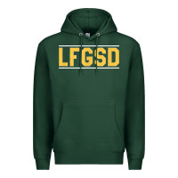 Sports Green Exclusive Brown LFGSD Official Fun Design T Shirt Premium Hoodie - ArtMosaic