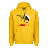 Lemon bell 47 helicopter Premium Hoodie - ArtMosaic