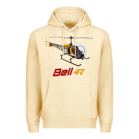 Pina Colada bell 47 helicopter Premium Hoodie - ArtMosaic