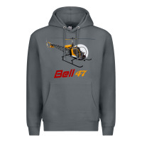 Rock bell 47 helicopter Premium Hoodie - ArtMosaic