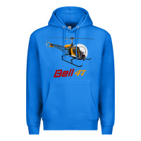True Royal bell 47 helicopter Premium Hoodie - ArtMosaic