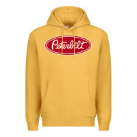 Mustard peterbilt truck racing vintage Premium Hoodie - ArtMosaic