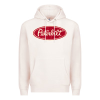 Pale Pink peterbilt truck racing vintage Premium Hoodie - ArtMosaic